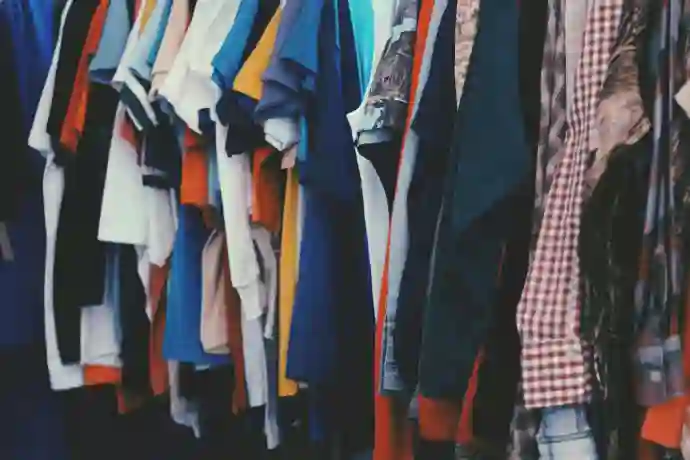 assorted apparels and cloths